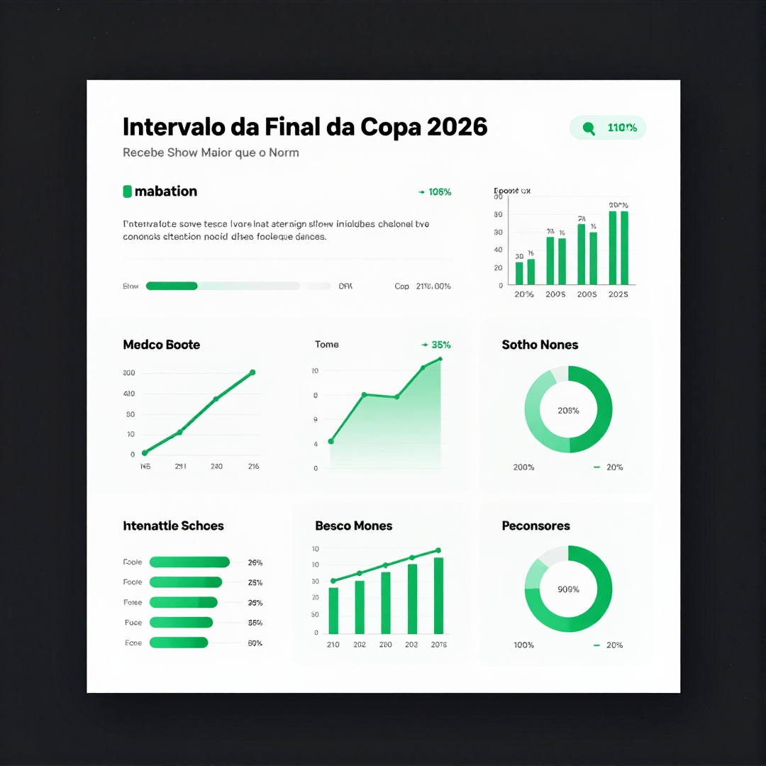 Infográfico - Intervalo da Final da Copa 2026 Recebe Show Maior que o Normal; Entenda o Impacto na Cultura Pop Internacional