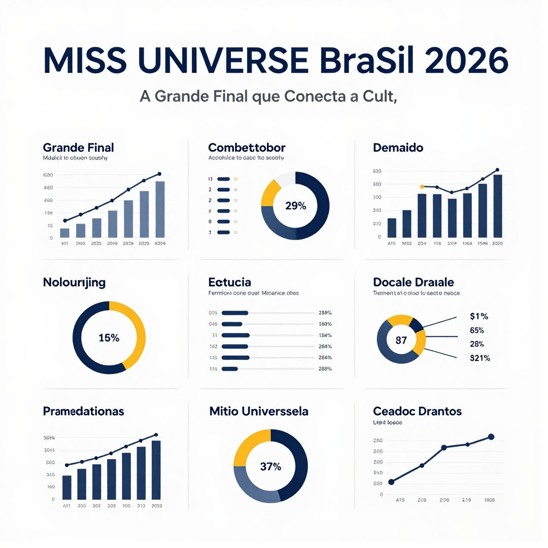 Infográfico - Miss Universe Brasil 2026: A Grande Final Que Conecta a Cultura Pop Global ao Palco Nacional