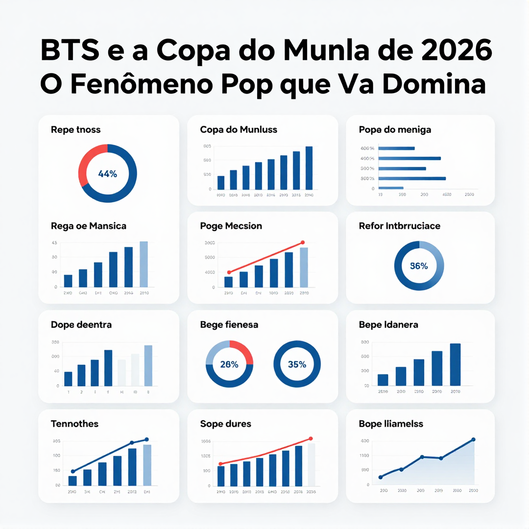 Infográfico - BTS e a Copa do Mundo de 2026: O Fenômeno Pop Que Vai Dominar o Estádio e as Telas