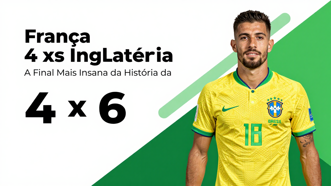 França 4 x 6 Inglaterra: A Final Mais Insana da História da Copa do Mundo 2026