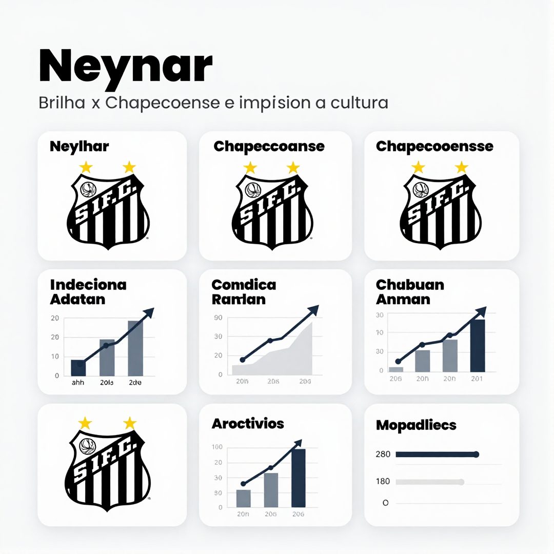 Infográfico - Neymar brilha no Santos x Chapecoense e impulsiona a cultura pop brasileira para o cenário global