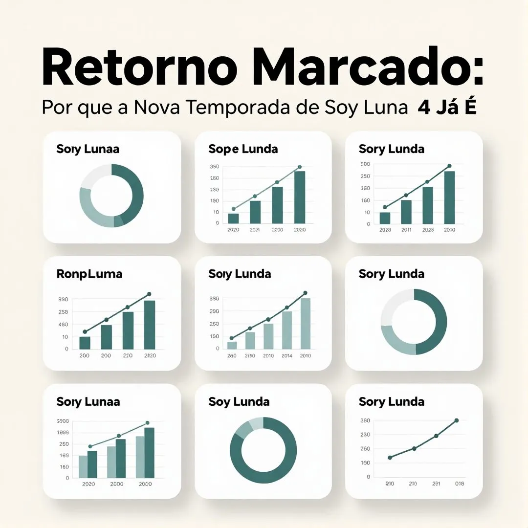 Infográfico - Retorno Marcado: Por Que a Nova Temporada de Soy Luna 4 Já É o Maior Evento de Série da Disney+ na América Latina