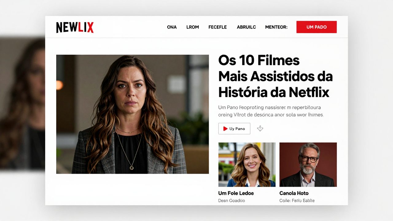 Os 10 Filmes Mais Assistidos da História da Netflix: Um Panorama do Consumo Global de Cinema