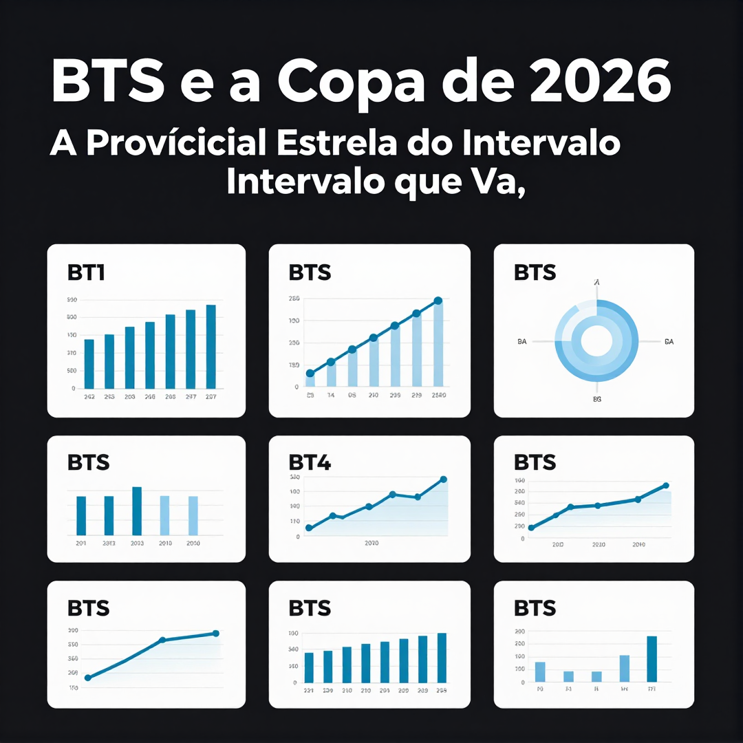 Infográfico - BTS e a Copa de 2026: A Provável Estrela do Intervalo que Vai Reescrever o Espetáculo Global