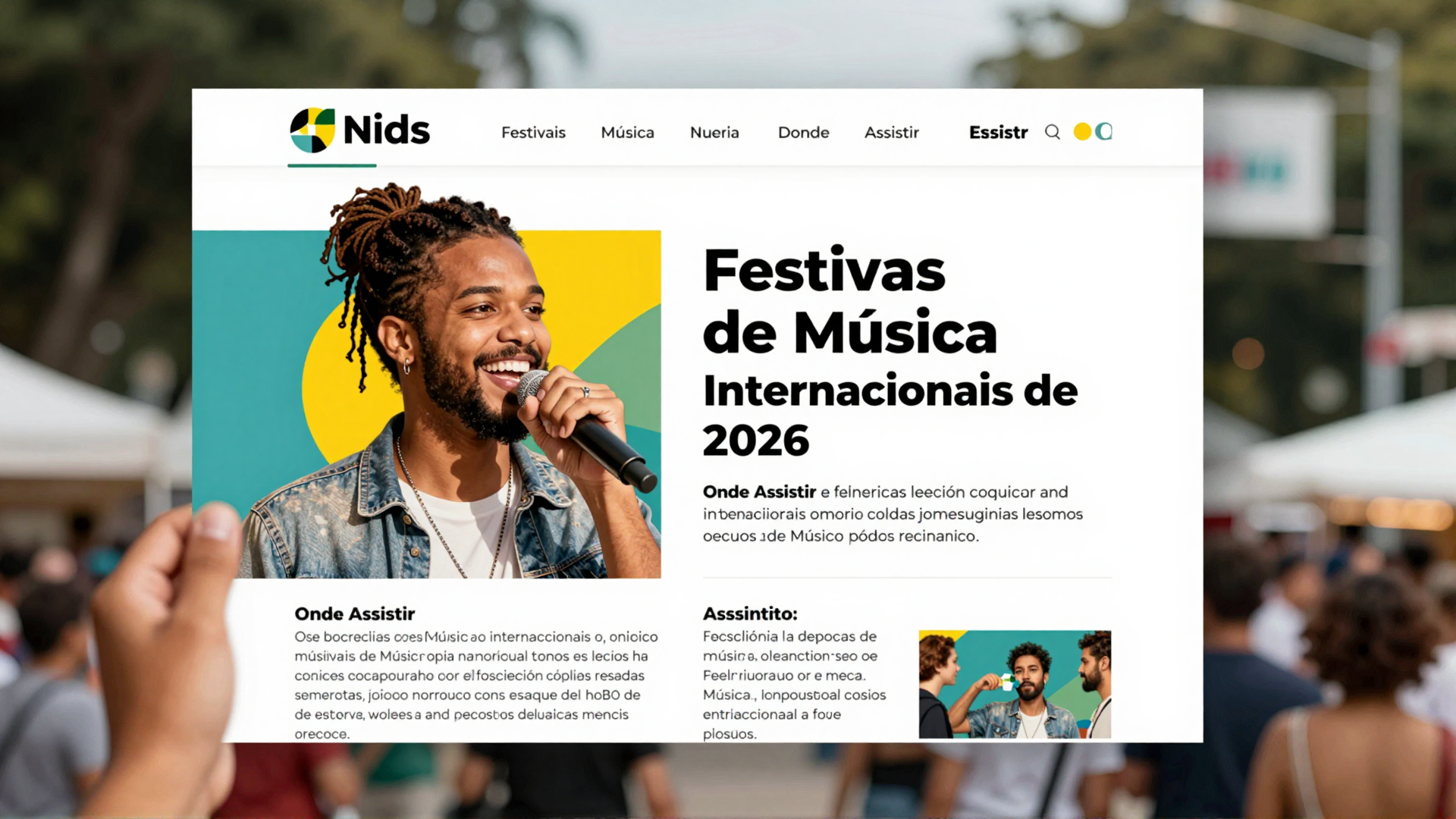 Festivais de Música Internacionais de 2026: Onde Assistir e Como Participar