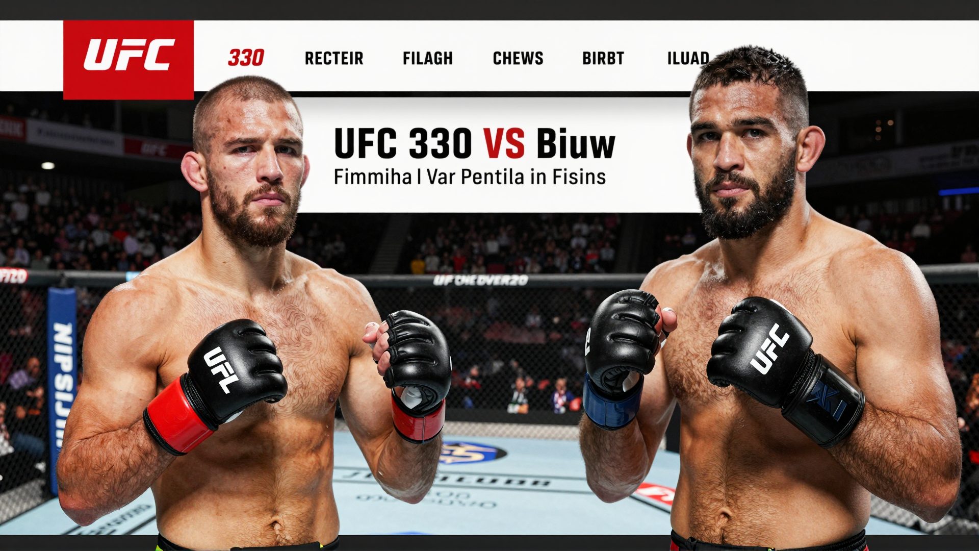 UFC330 promete agitar a noite carioca com lutas ao vivo e bares temáticos de sucesso