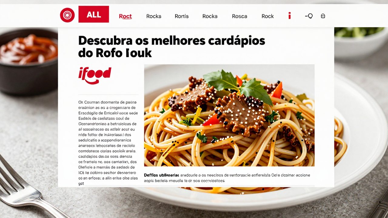 Descubra os melhores cardápios do iFood para curtir o Rock in Rio 2026 sem gastar muito