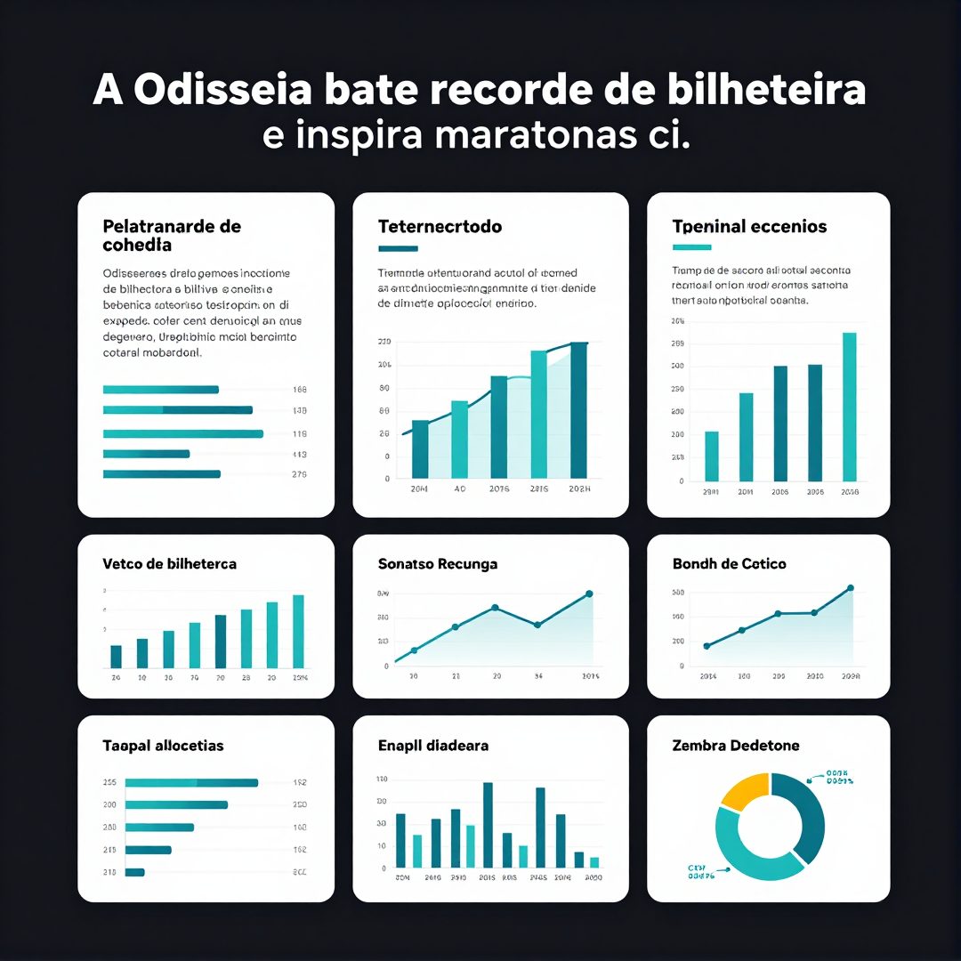 Infográfico - A Odisseia bate recorde de bilheteria e inspira maratonas cinematográficas nos cinemas brasileiros este mês