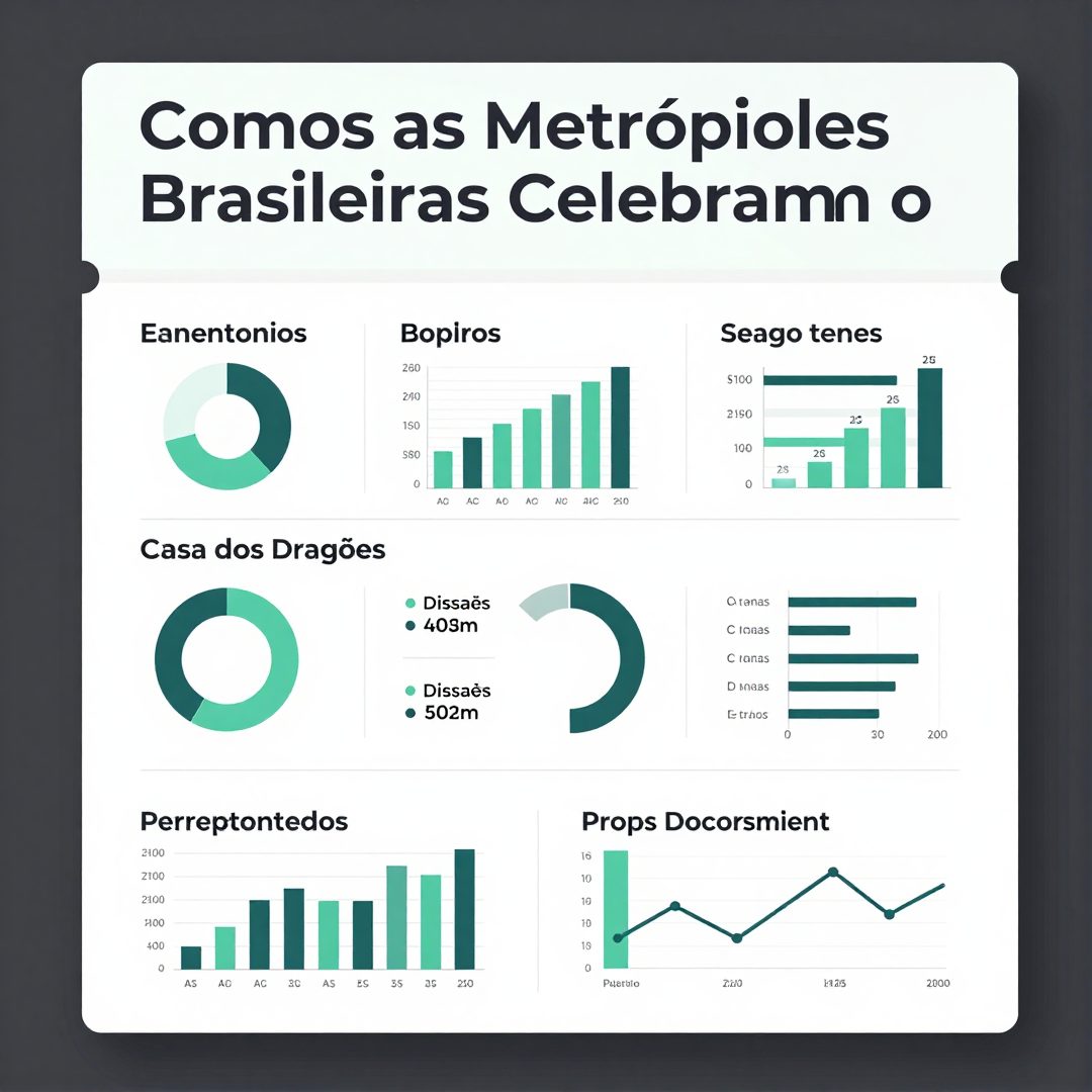 Infográfico - Casa dos Dragões: Como as Metrópoles Brasileiras Celebram o Início da Temporada 3