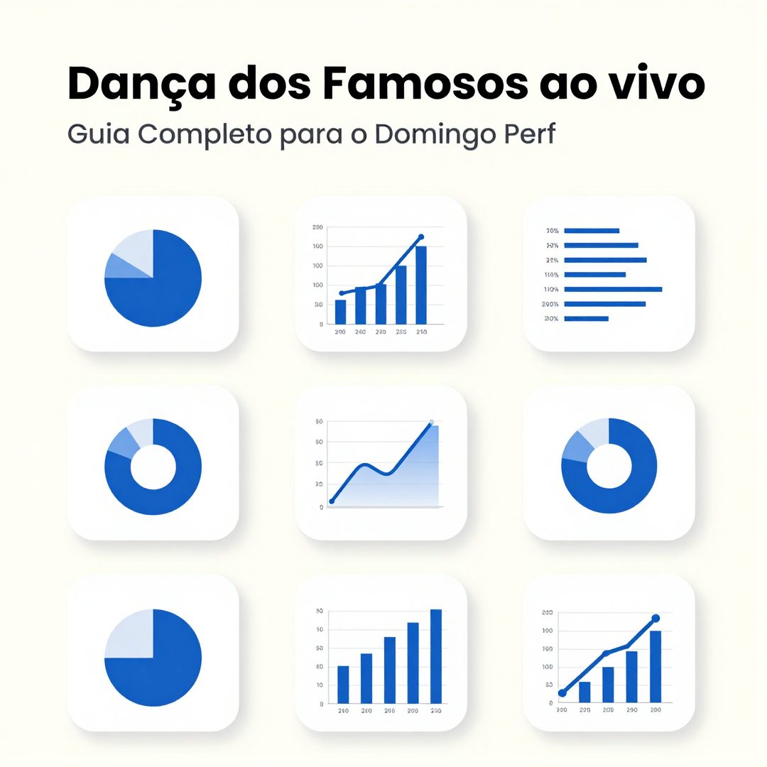 Infográfico - Dança dos Famosos ao Vivo: Guia Completo para o Domingo Perfeito