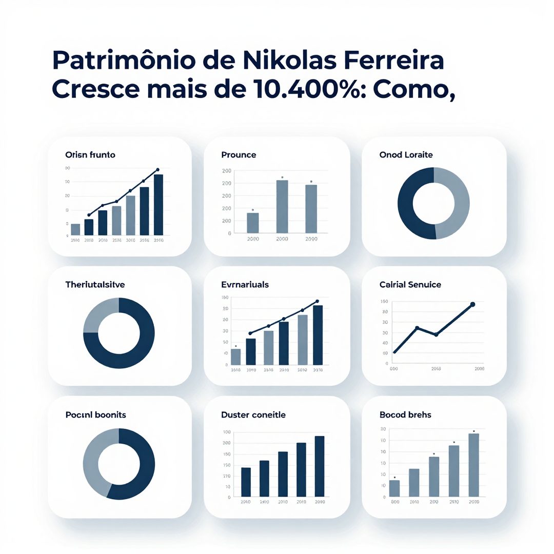 Infográfico - Patrimônio de Nikolas Ferreira Cresce Mais de 10.400%: Como o Entretenimento se Transformou