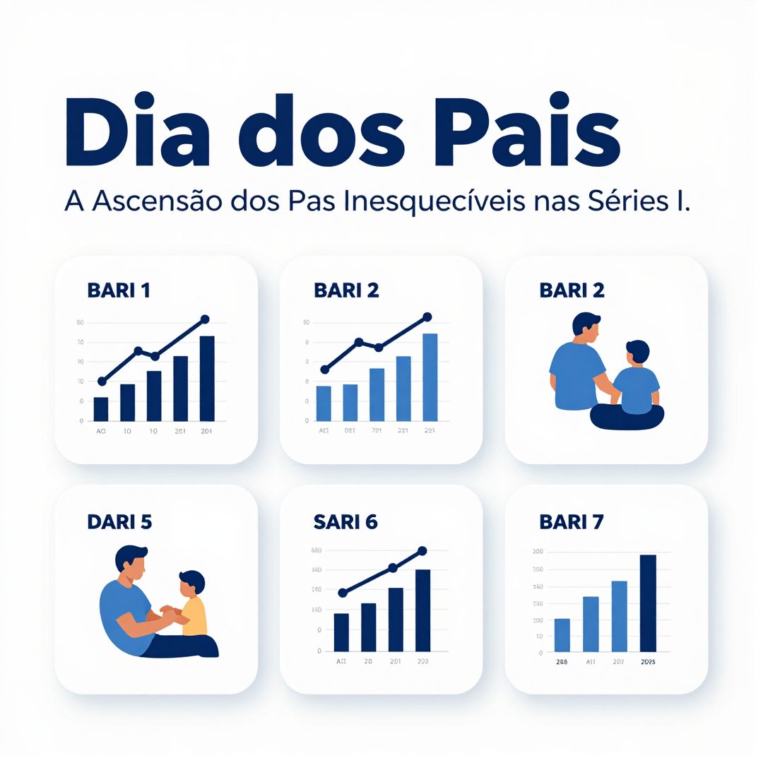 Infográfico - Dia dos Pais: A Ascensão dos Pais Inesquecíveis nas Séries Internacionais e Nacionais
