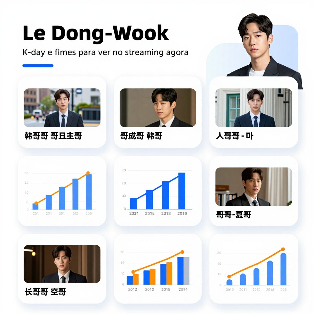 Infográfico - Lee Dong-wook: K-dramas e filmes para ver no streaming agora!
