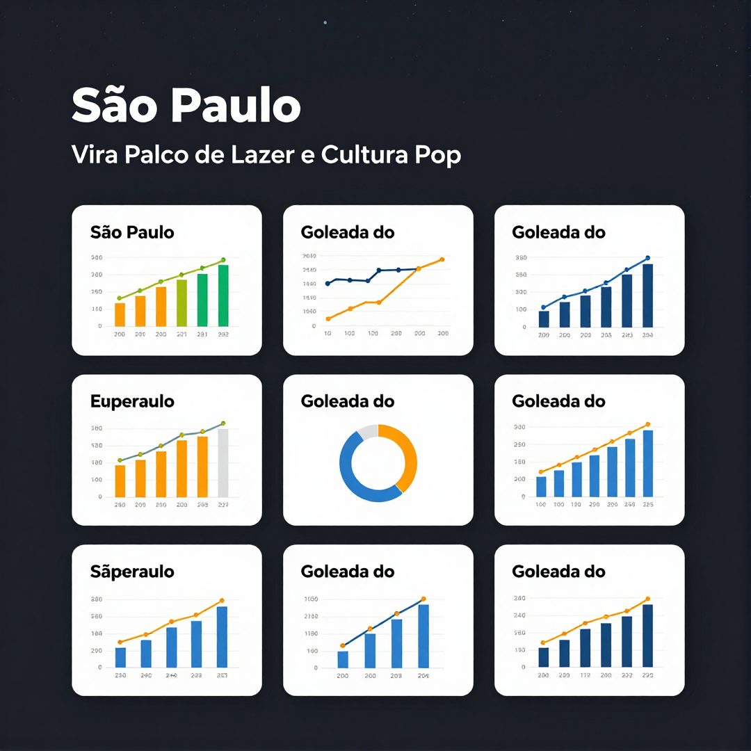 Infográfico - São Paulo Vira Palco de Lazer e Cultura Pop com a Goleada do Corinthians na Libertadores