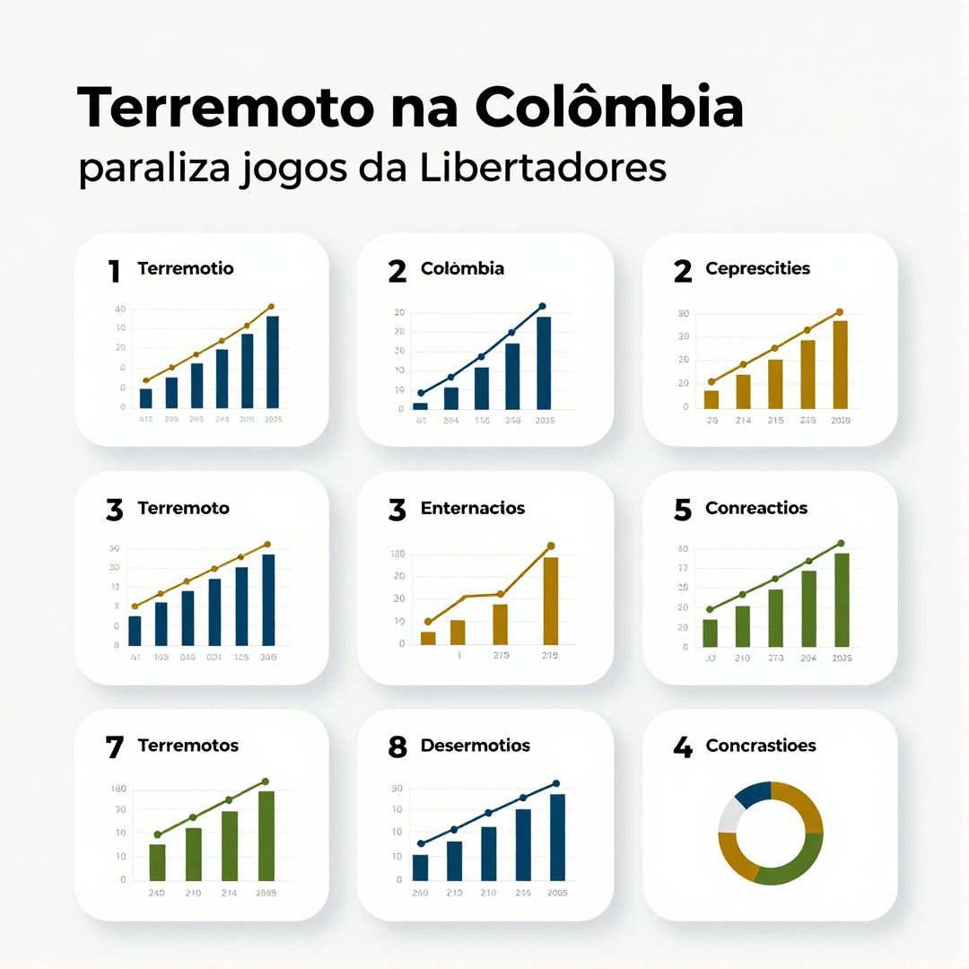 Infográfico - Terremoto na Colômbia paralisa jogos da Libertadores: roteiro gastronômico e turístico para o país