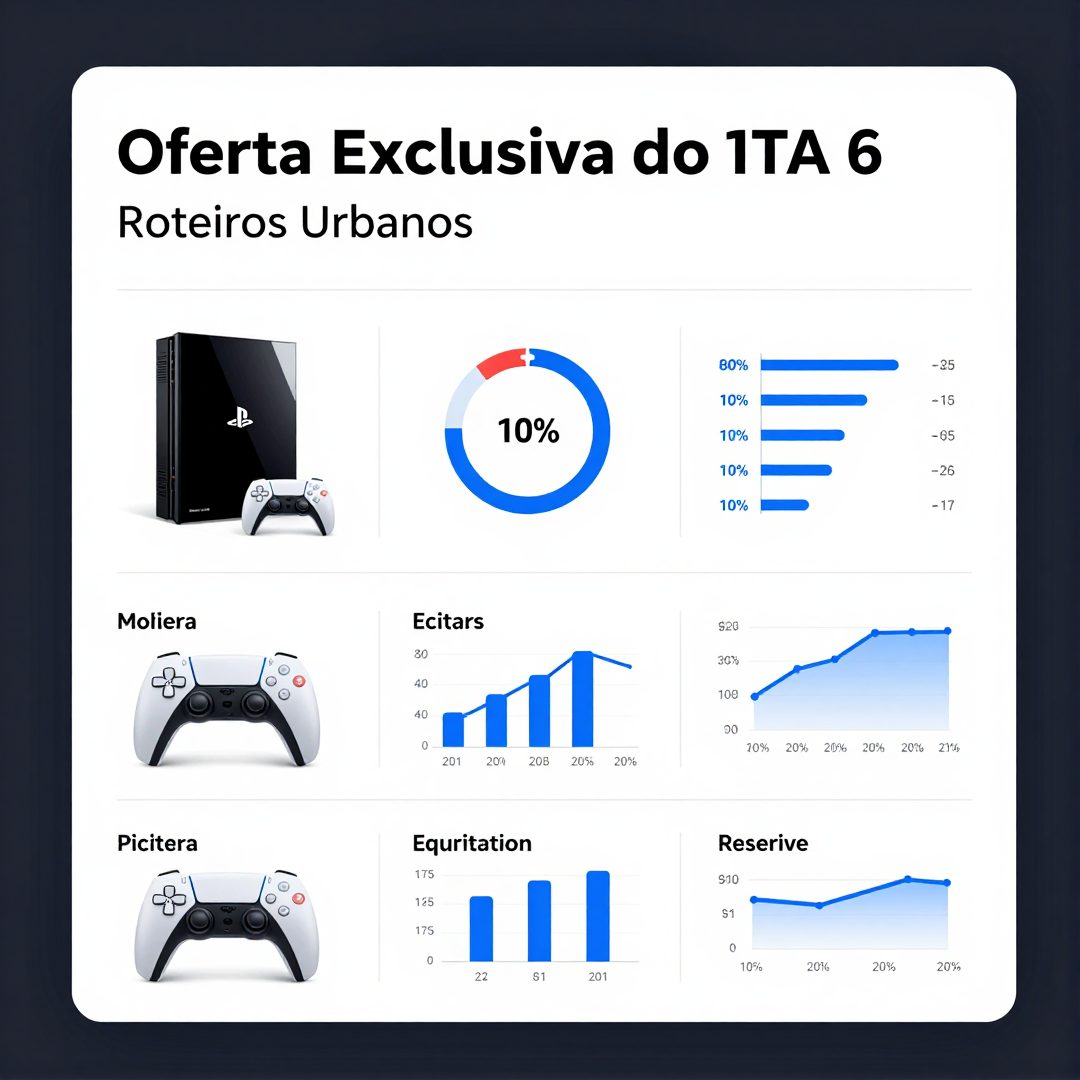 Infográfico - Oferta Exclusiva do GTA 6 no PlayStation 5: Roteiros Urbanos Inspirados para Gamers