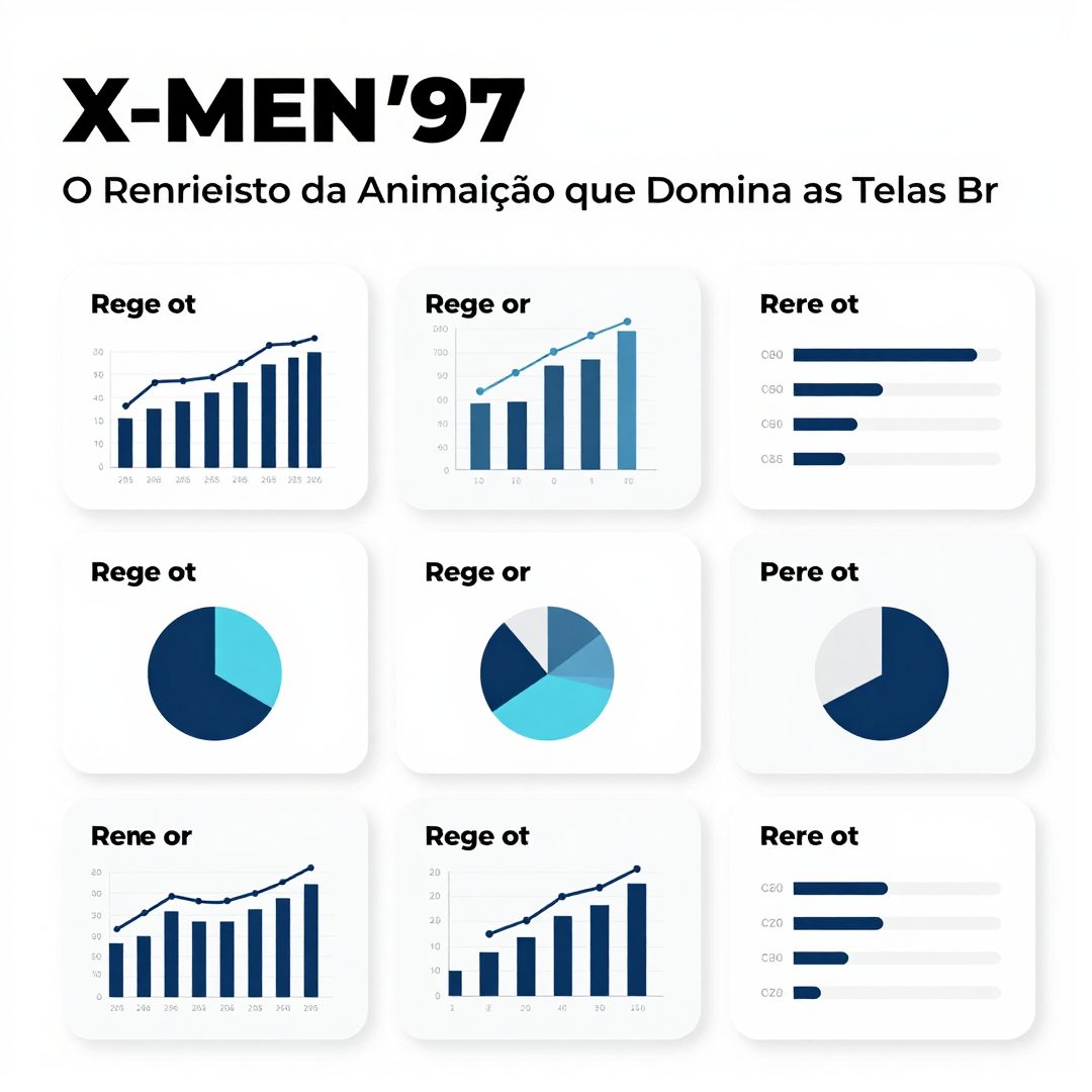 Infográfico - X-Men '97: O Renascimento da Animação que Domina as Telas Brasileiras