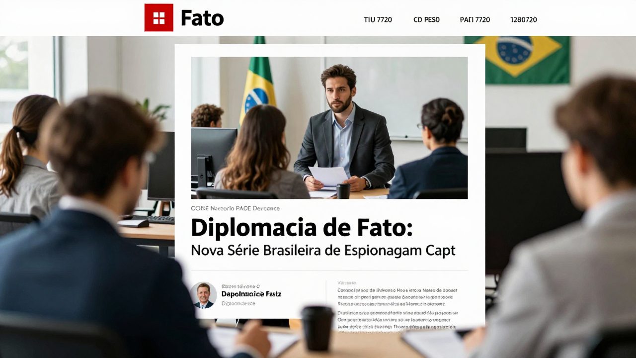 Diplomacia de Fato: Nova Série Brasileira de Espionagem Captura a Tensão entre Washington e Brasília