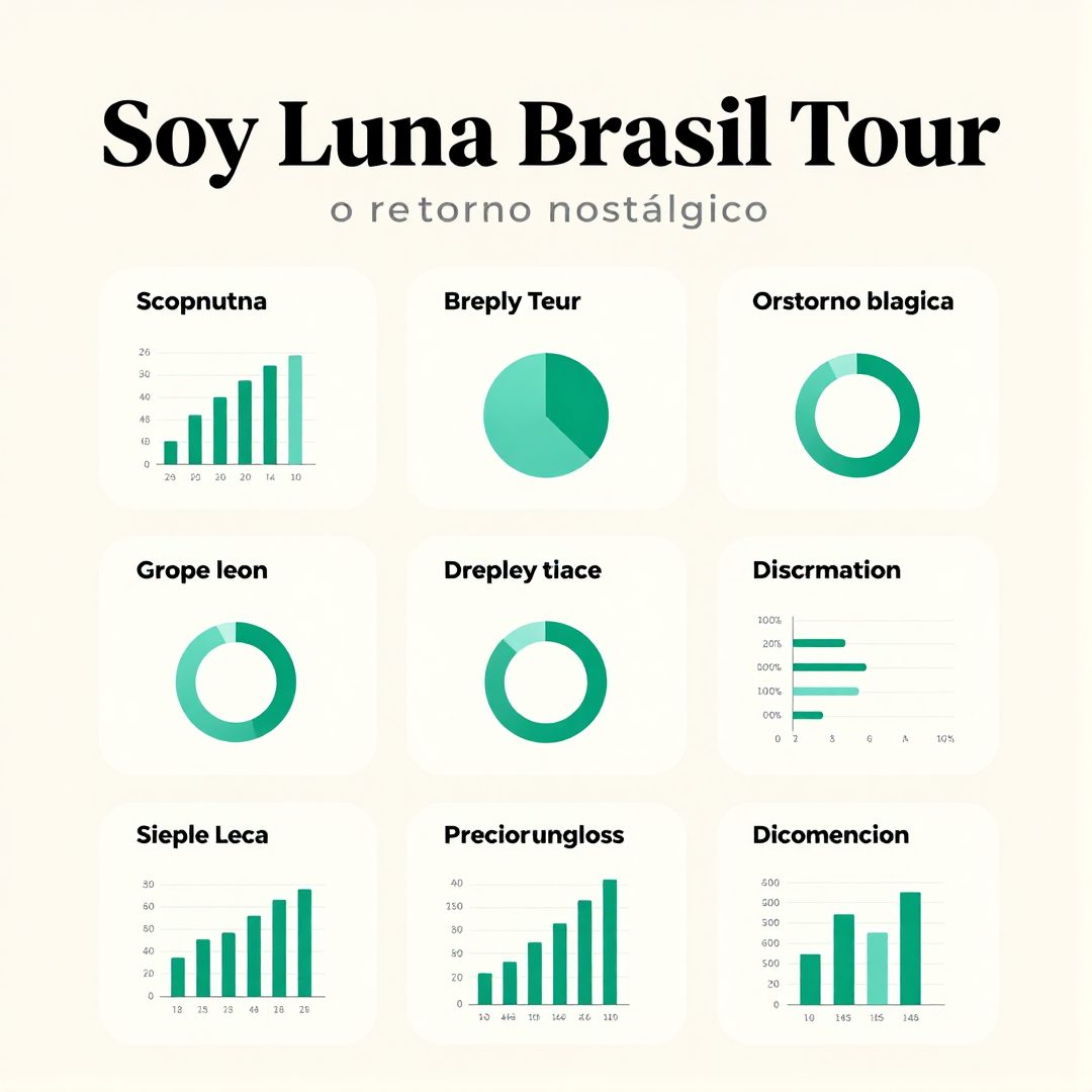 Infográfico - Soy Luna Brasil Tour: o retorno nostálgico que promete eletrizar os fãs em 2024