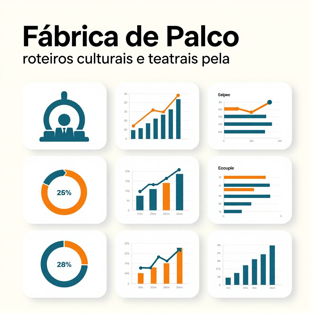 Infográfico - Fábrica de Palco em alta: roteiros culturais e teatrais pelas ruas do centro paulista