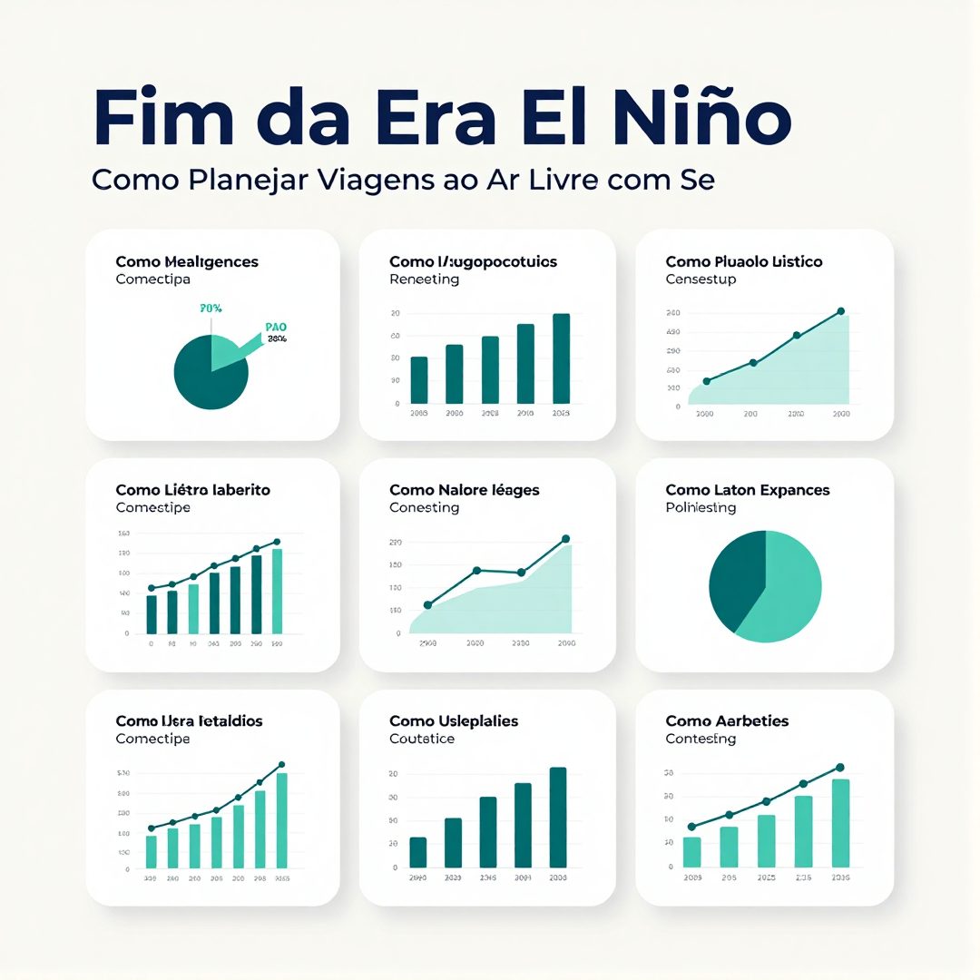 Infográfico - Fim da Era El Niño: Como Planejar Viagens ao Ar Livre com Segurança em um Novo Clima