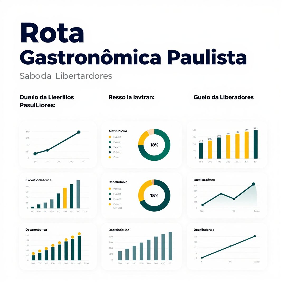 Infográfico - Rota Gastronômica Paulista para o Duelo da Libertadores: Sabores do Galo e do Rubro-Negro
