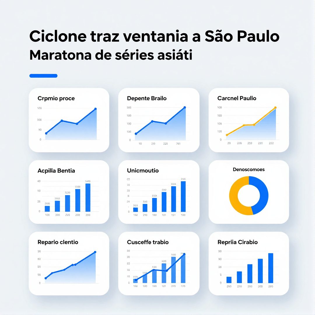Infográfico - Ciclone traz ventania a São Paulo: maratona de séries asiáticas e roteiro gastronômico