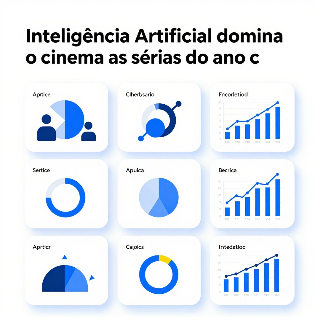 Infográfico - Inteligência artificial domina o cinema e as séries do ano com filmes imperdíveis para maratonar