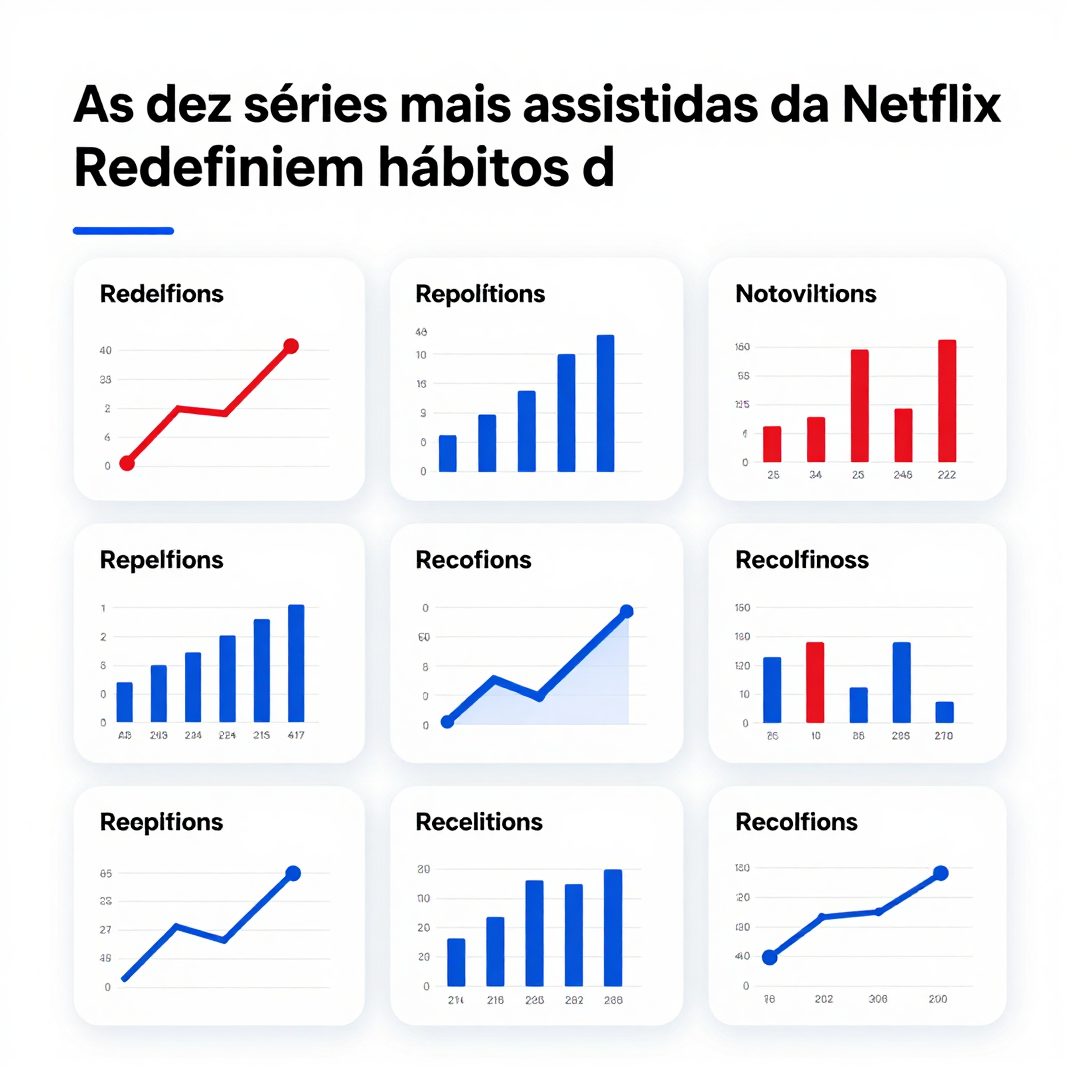 Infográfico - As dez séries mais assistidas da Netflix redefinem hábitos de entretenimento domiciliar