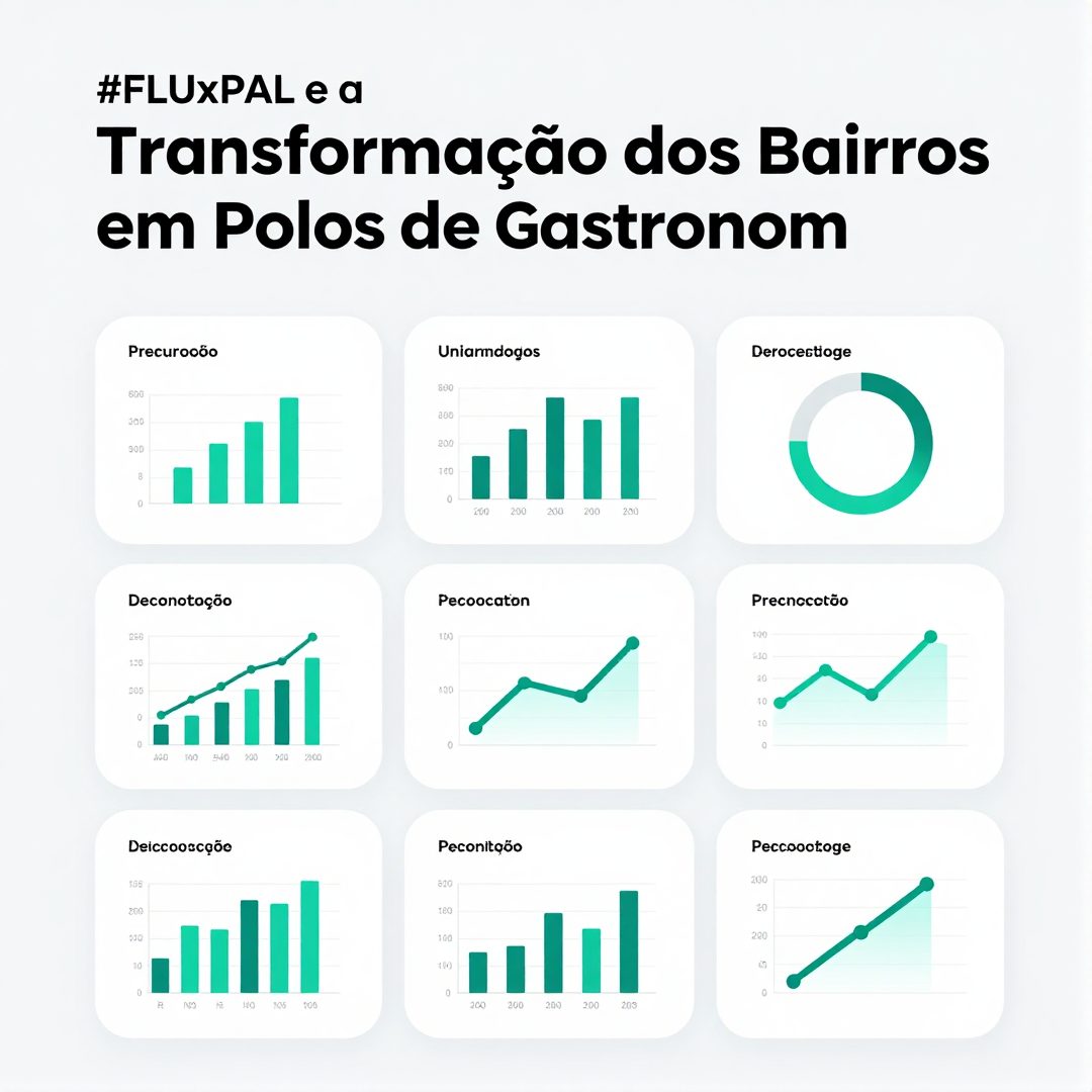 Infográfico - #FLUxPAL e a Transformação dos Bairros em Polos de Gastronomia e Lazer Noturno