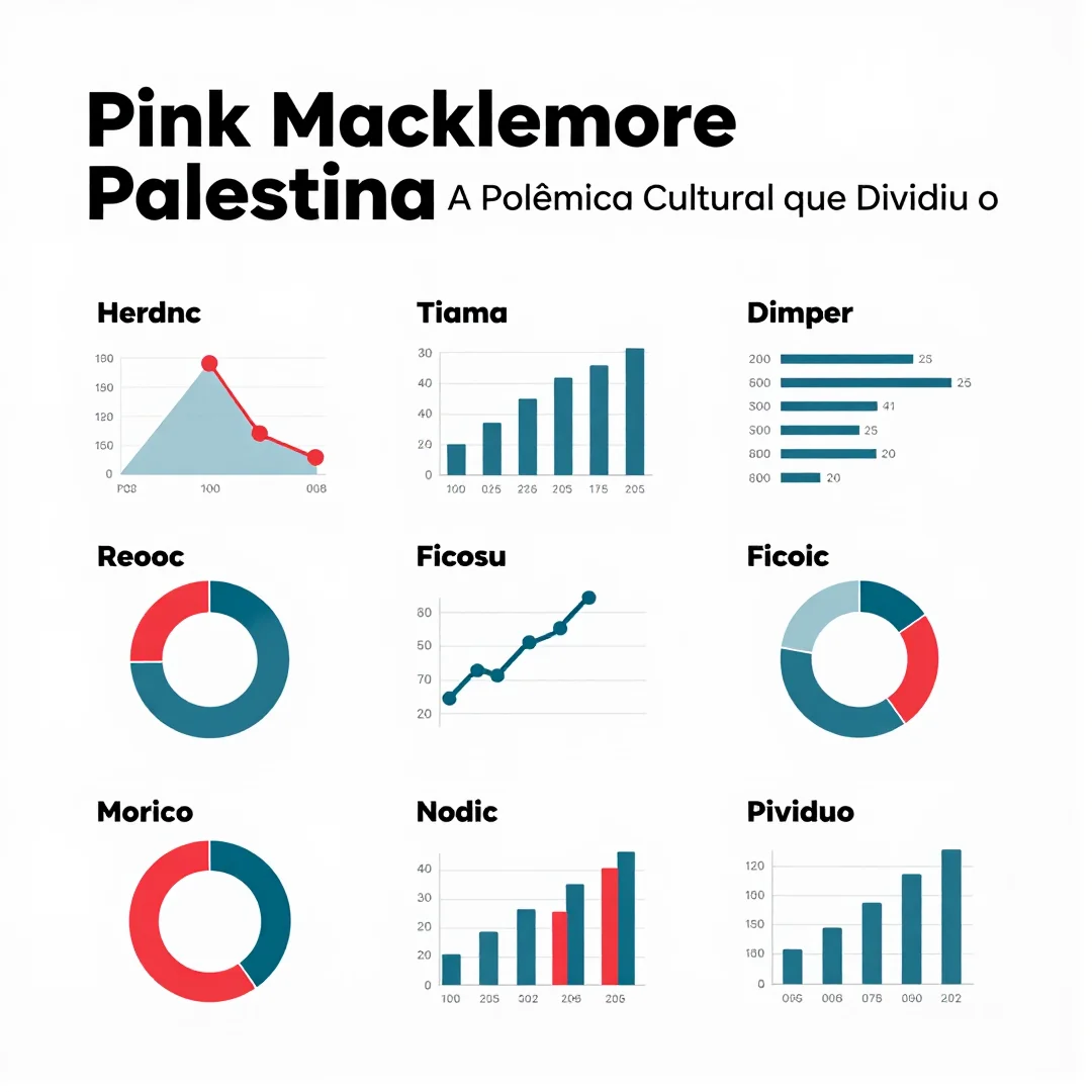 Infográfico - Pink Macklemore Palestina: A Polêmica Cultural que Dividiu o Mundo da Música