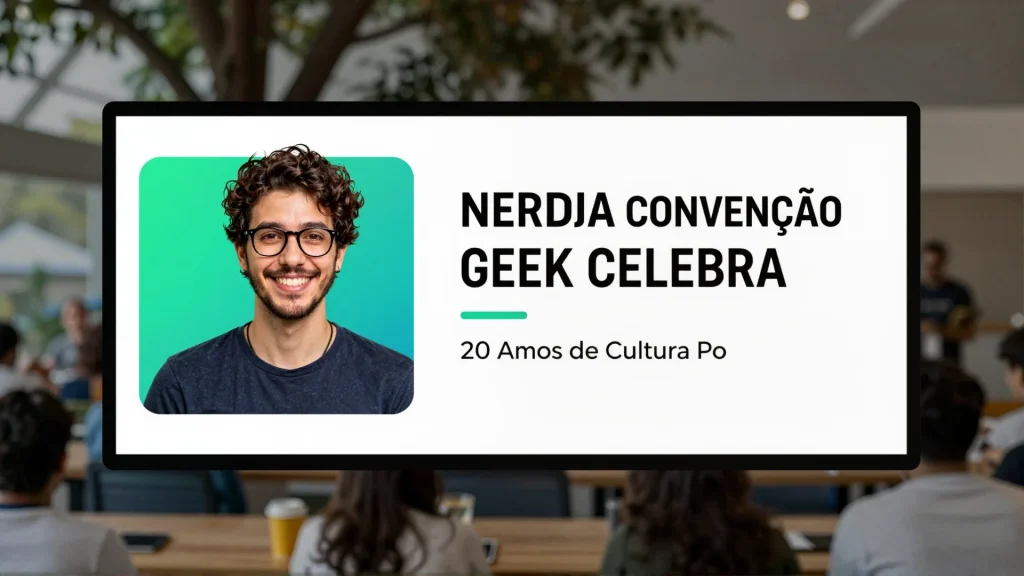 NerdCast Conveno Events Geek Celebra 20 Anos de Cultura Pop no Brasil