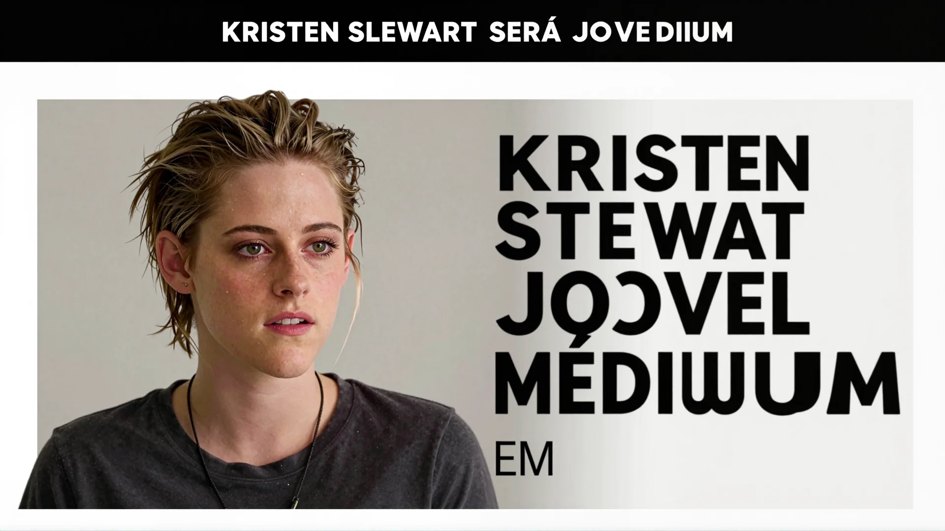Kristen Stewart será jovem médium em filme, que terá Wagner Moura no elenco