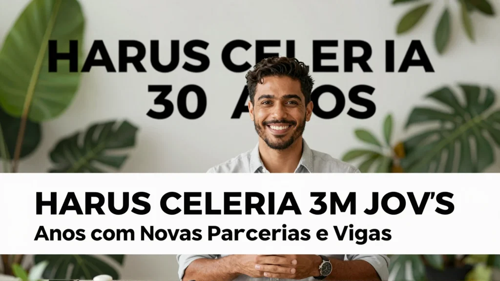 Harus Celebria 30 Anos com Novas Parcerias e Vagas O Futuro da Tecnologia Hotele