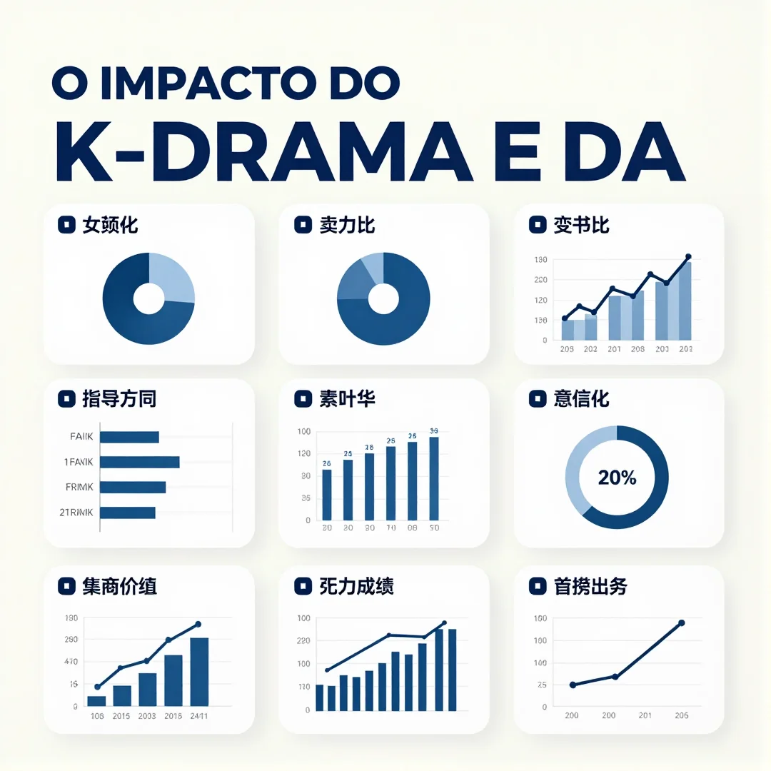 Infográfico - O impacto do K-drama e da cultura coreana nas oportunidades de trabalho em turismo