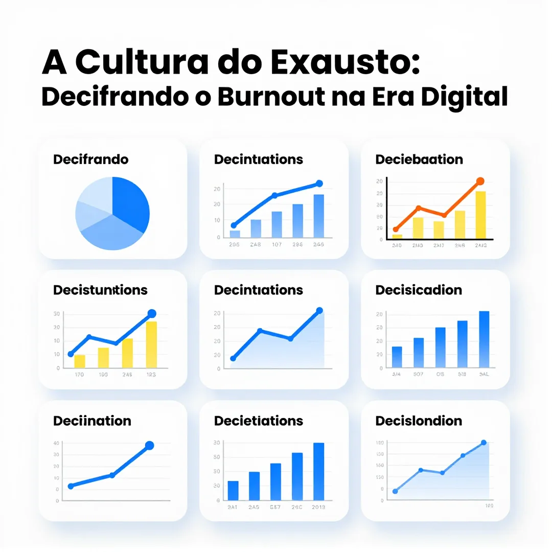 Infográfico - A Cultura do Exausto: Decifrando o Burnout na Era Digital