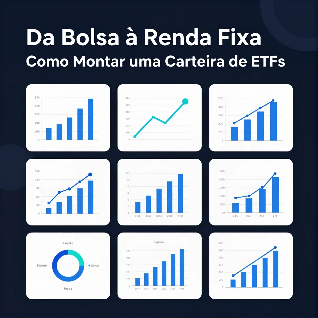 Infográfico - Da Bolsa à Renda Fixa: Como Montar uma Carteira de ETFs para Vivências e Experiências que Valorizam