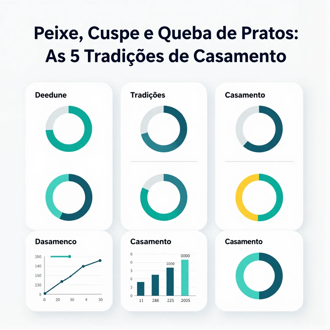 Infográfico - Peixe, Cuspe e Quebra de Pratos: As 5 Tradições de Casamento Mais Incomuns do Mundo