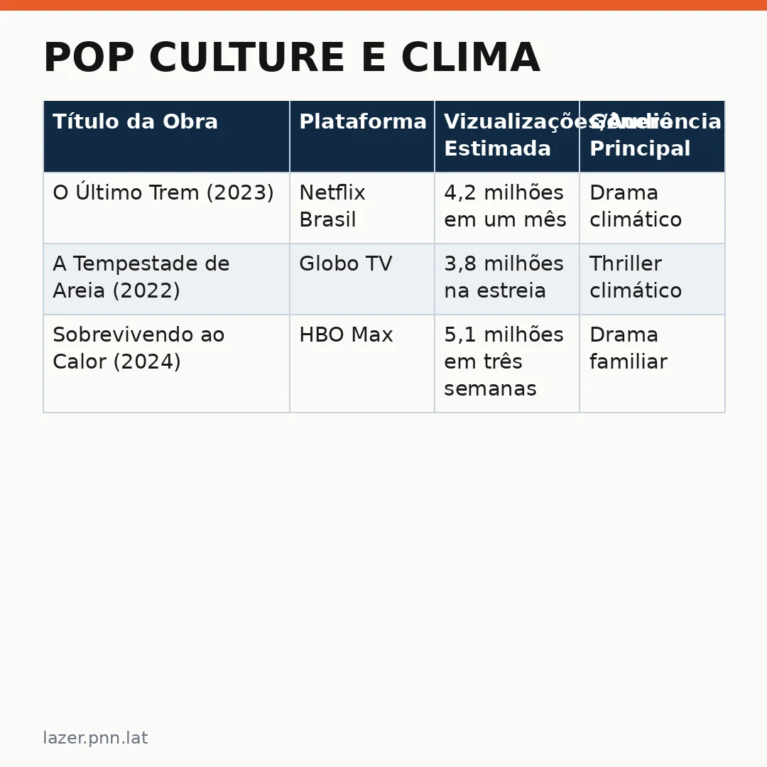 Infográfico - Pop Culture e Clima: O Impacto das Tempestades na Saúde Mental da População