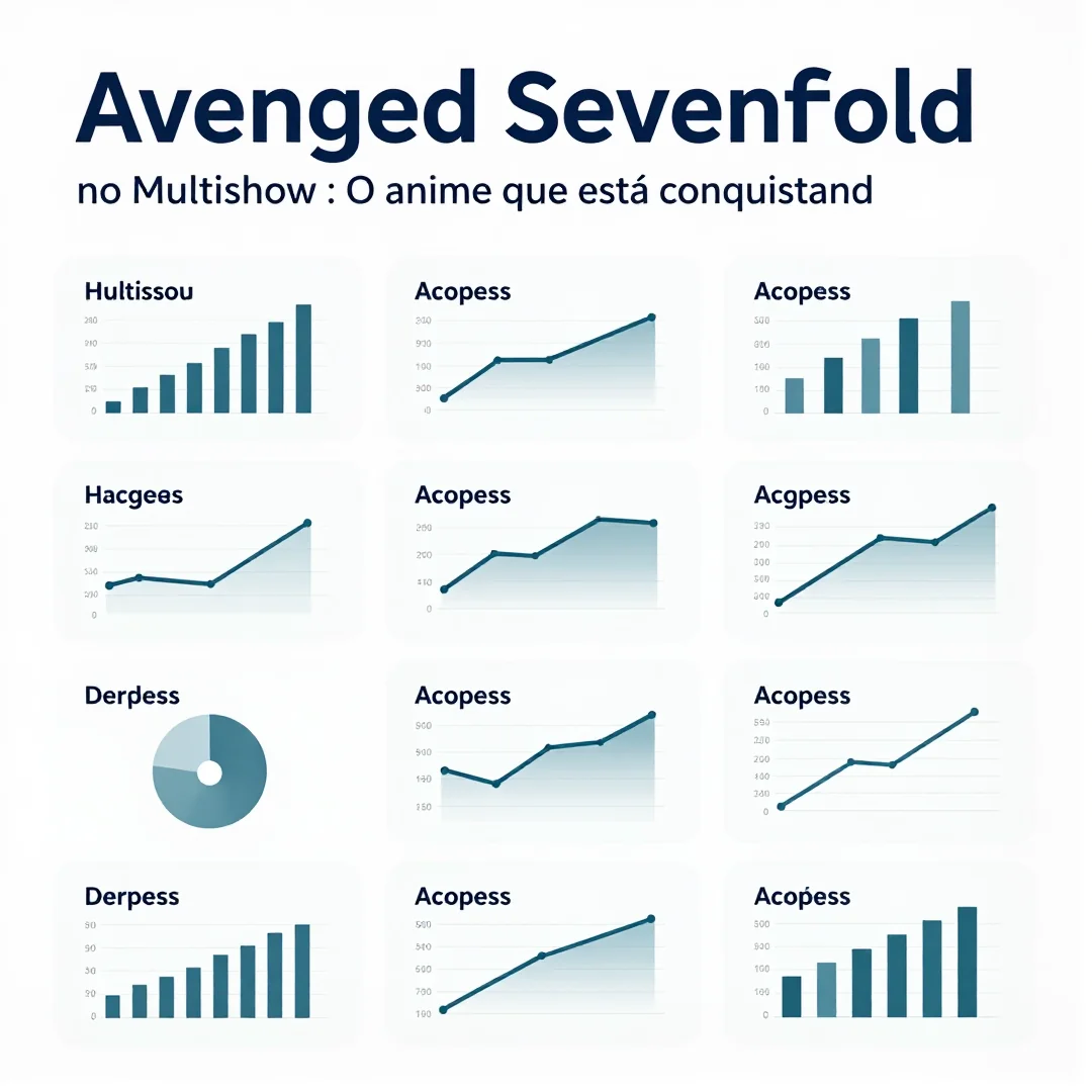 Infográfico - Avenged Sevenfold no Multishow: O anime que está conquistando a cultura geek brasileira