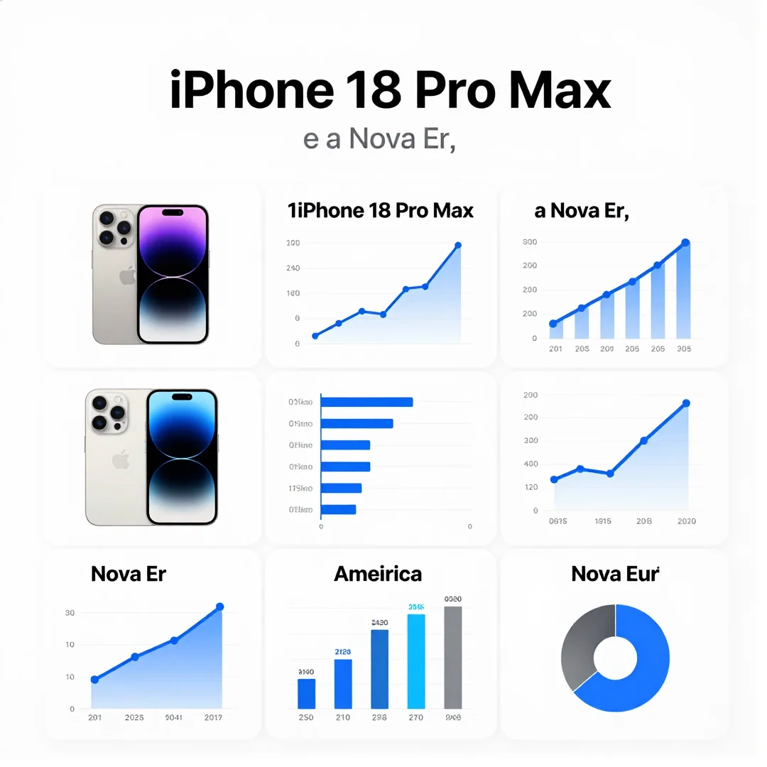 Infográfico - Apple Event na América Latina: iPhone 18 Pro Max e a Nova Era da Tecnologia no Brasil