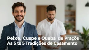 Peixe Cuspe e Quebra de Pratos As 5 Tradies de Casamento Mais Incomuns do Mundo