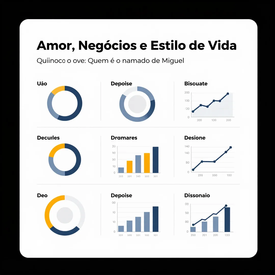 Infográfico - Amor, Negócios e Estilo de Vida: Quem é o namorado de Miguel Falabella?