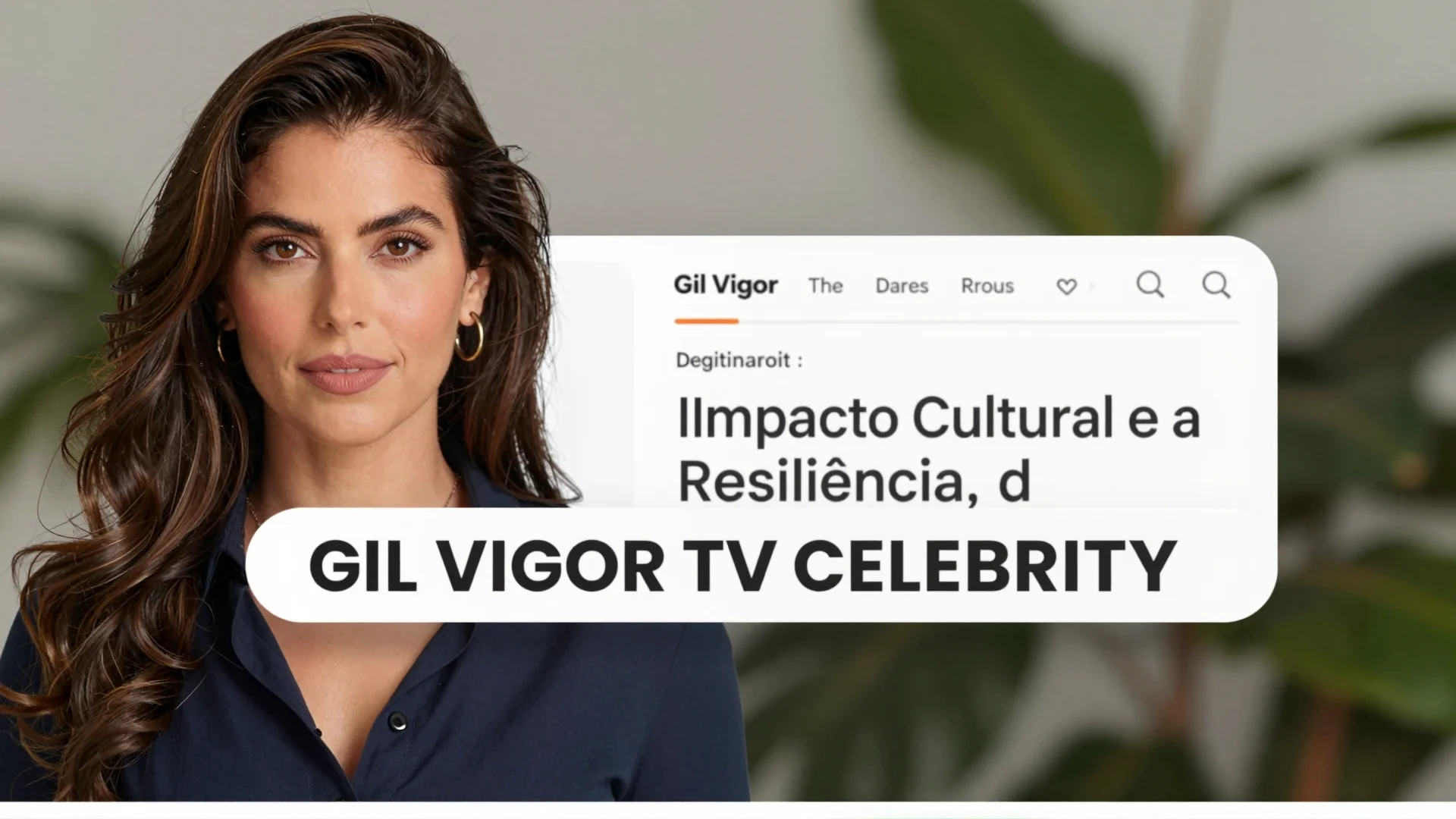 Gil Vigor TV celebrity: O Impacto Cultural e a Resiliência do Apresentador