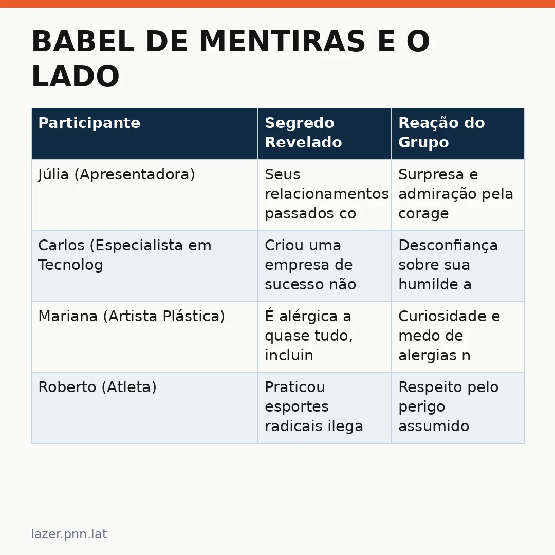 Infográfico - Babel de Mentiras e o Lado B: O Poder da Informação em Debate na Grande Aposta