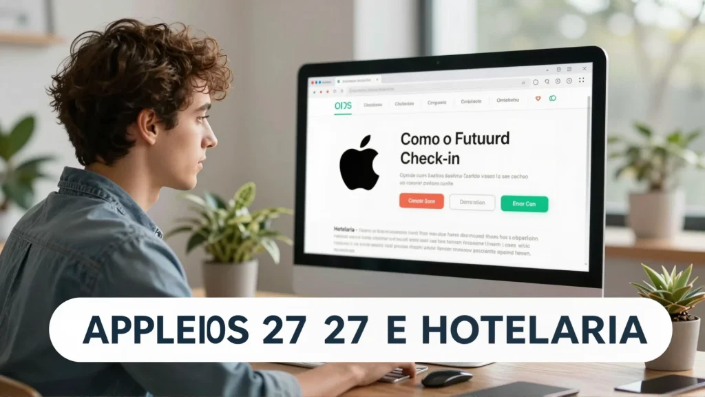Apple iOS 27 e Hotelaria Como o Futuro do Checkin Sem Contato Vai Criar Novas Va