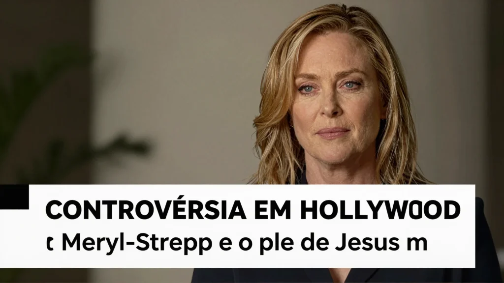 Controvrsia em Hollywood Meryl Streep e o filme de Jesus mulher que divide a opi