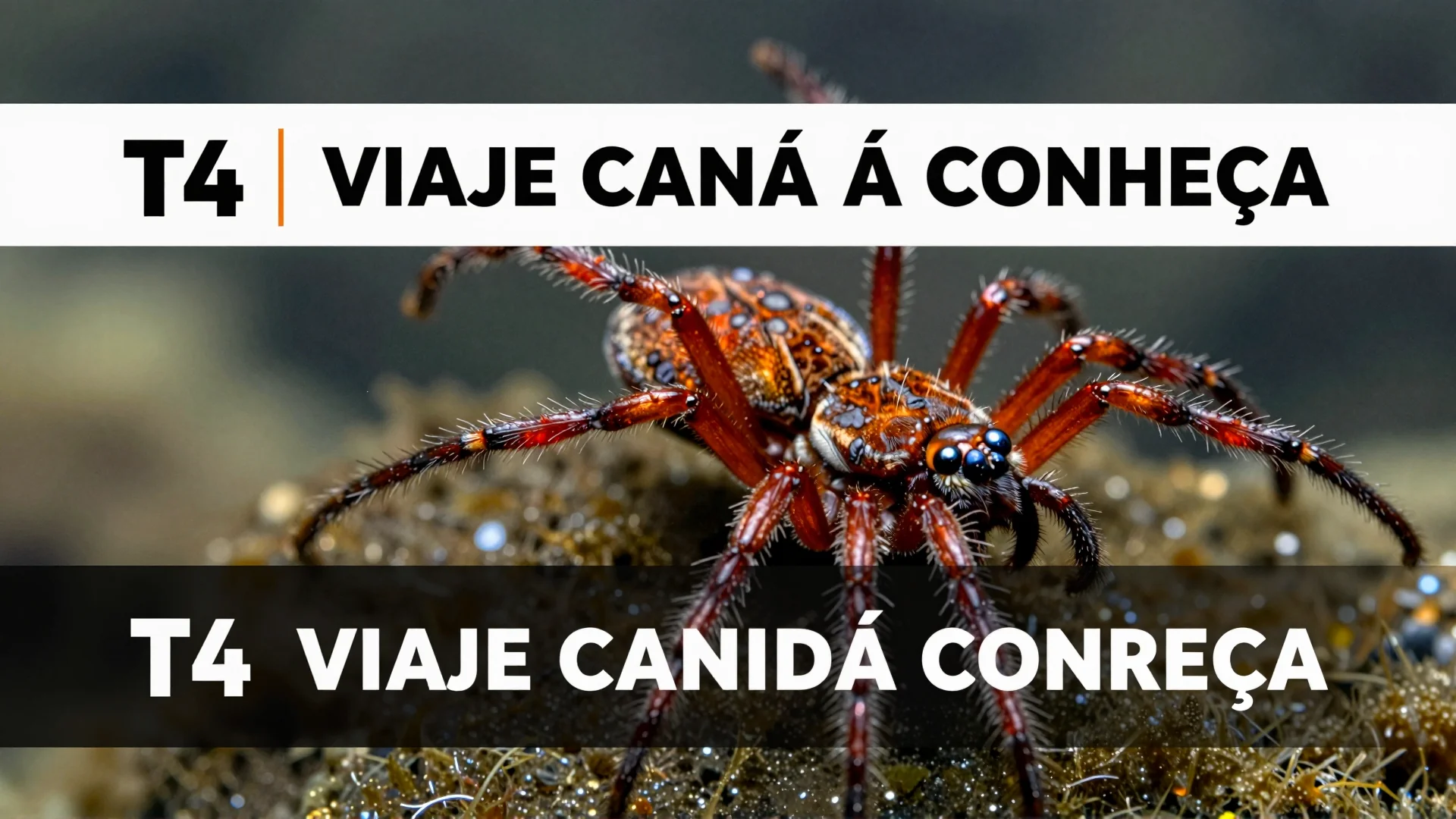 T4 Viaje Canadá conheça: aranhas aquáticas vermelhas surpreendem mergulhadores nos lagos canadenses