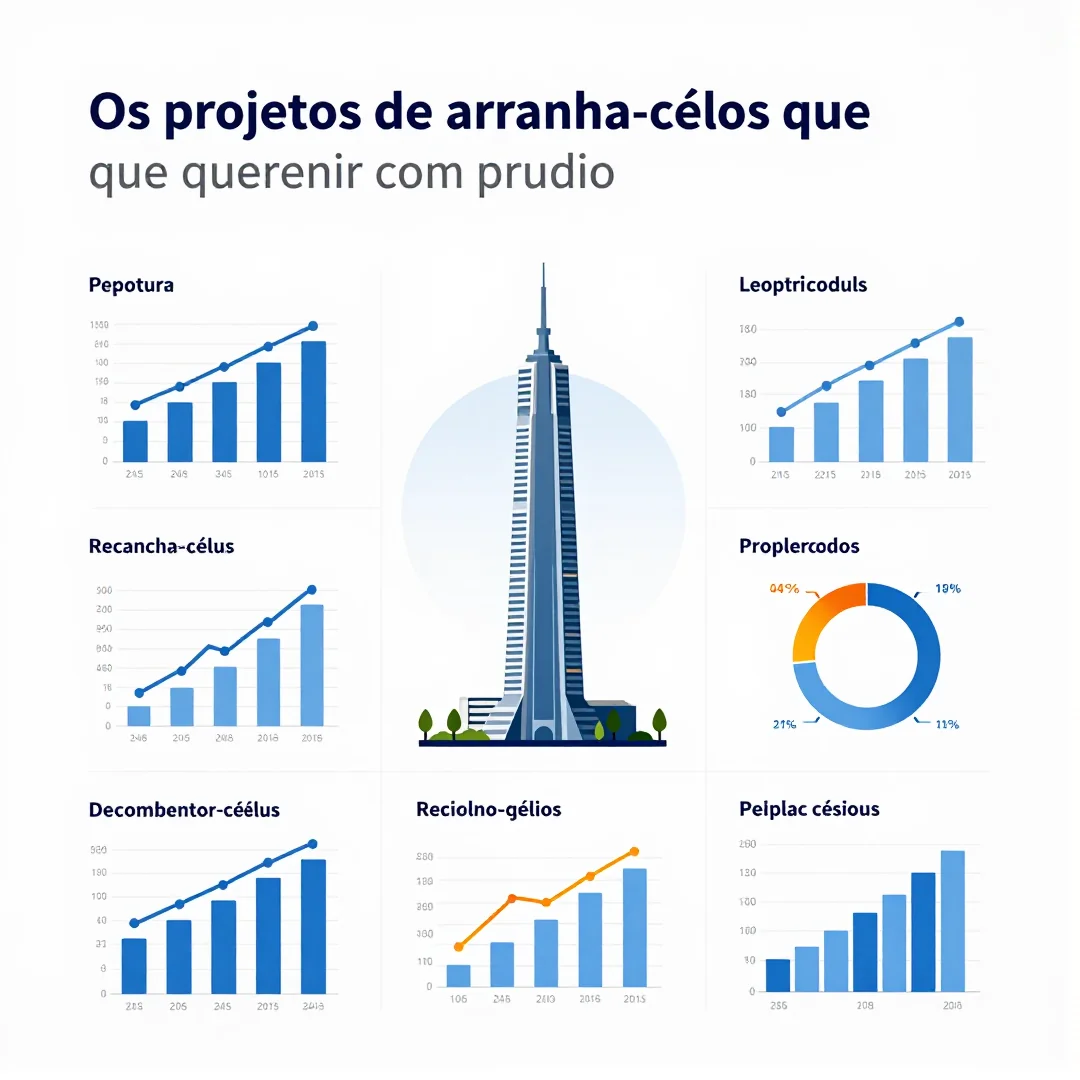 Infográfico - Os projetos de arranha-céus que querem competir com o prédio mais alto do mundo