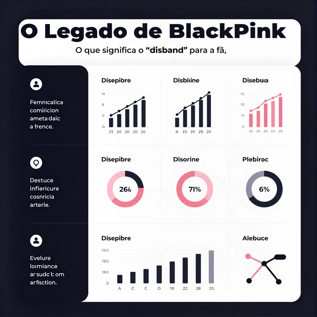 Infográfico - O Legado de Blackpink: O que significa o 'disband' para a fã-base brasileira?